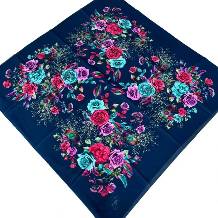 Nisa 100cm Polyester Oyalık Yazma (Ns-99-05)