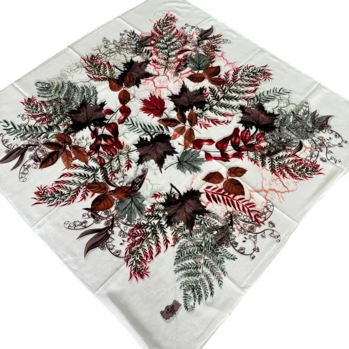 Nisa 100cm Polyester Oyalık Yazma (Ns-99-09)