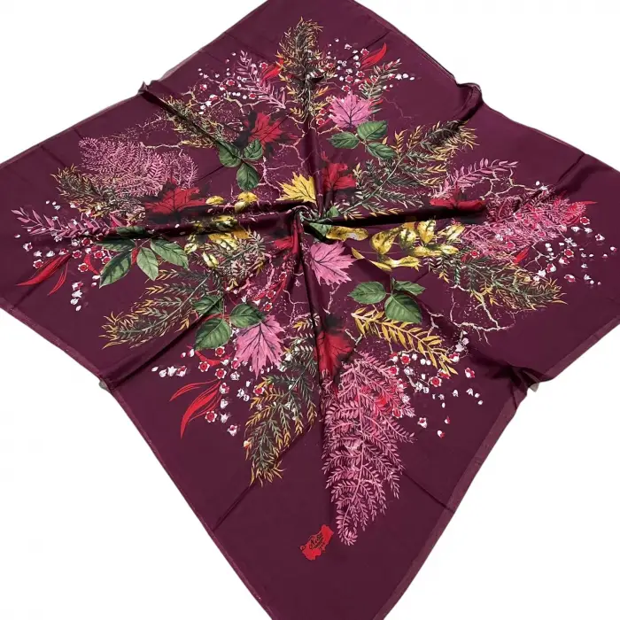 Nisa 100cm Polyester Oyalık Yazma (Ns-99-18)