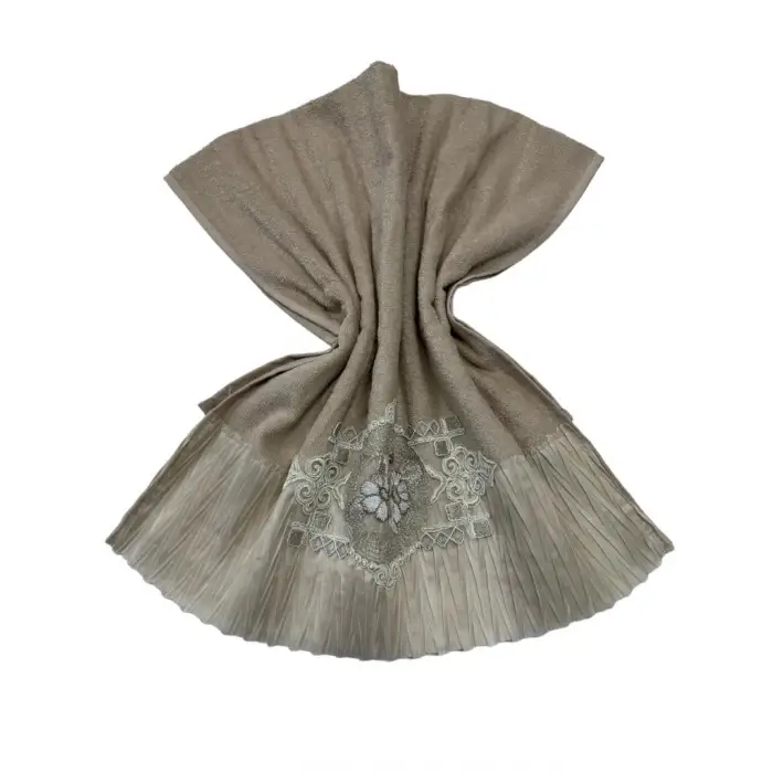 Paula 50x90 cm Kadife El Yüz Havlusu 6 Adet(Havlu9902)