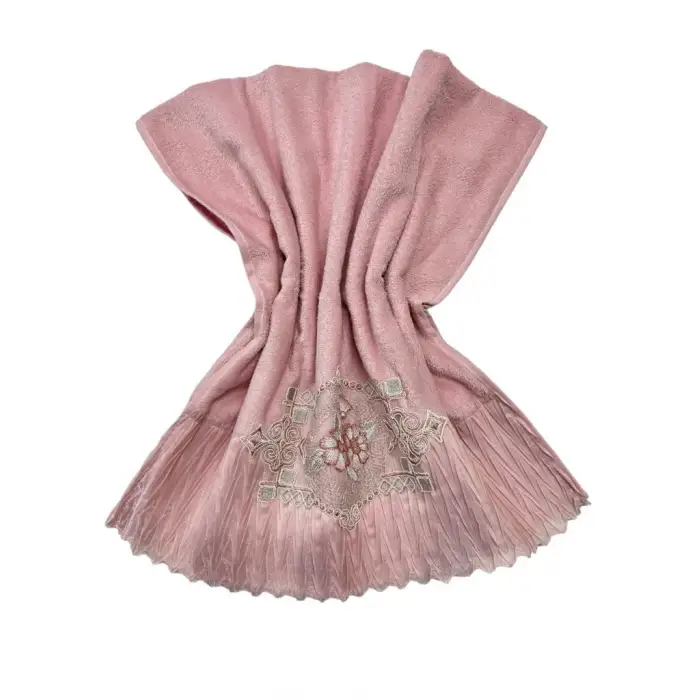 Paula 50x90 cm Kadife El Yüz Havlusu 6 Adet(Havlu9902)