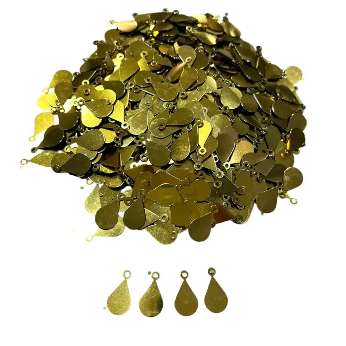 Pleksi Damla Oya İşleme Pulu 50 gr. Gold (pul03-04)
