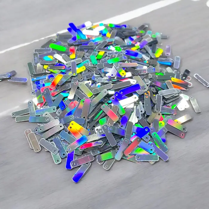 Pleksi Oya İşleme Pulu Baget 50 gr. Yanarlı Gümüş (pul02-38)