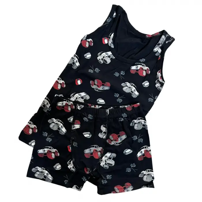 Poli Kids Erkek Çocuk Alt Üst Takım (2-3 yaş) (poli01-08)