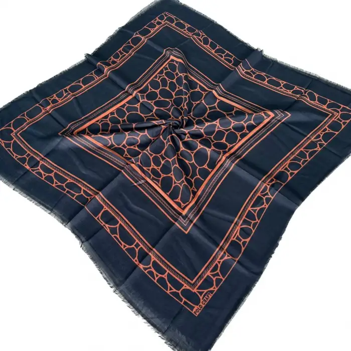 Polocraft Sökme Flamlı Koton eşarp (FE466-03)