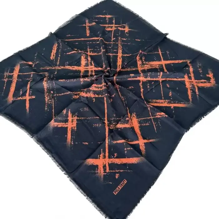 Polocraft Sökme Flamlı Koton eşarp (FE466-07)