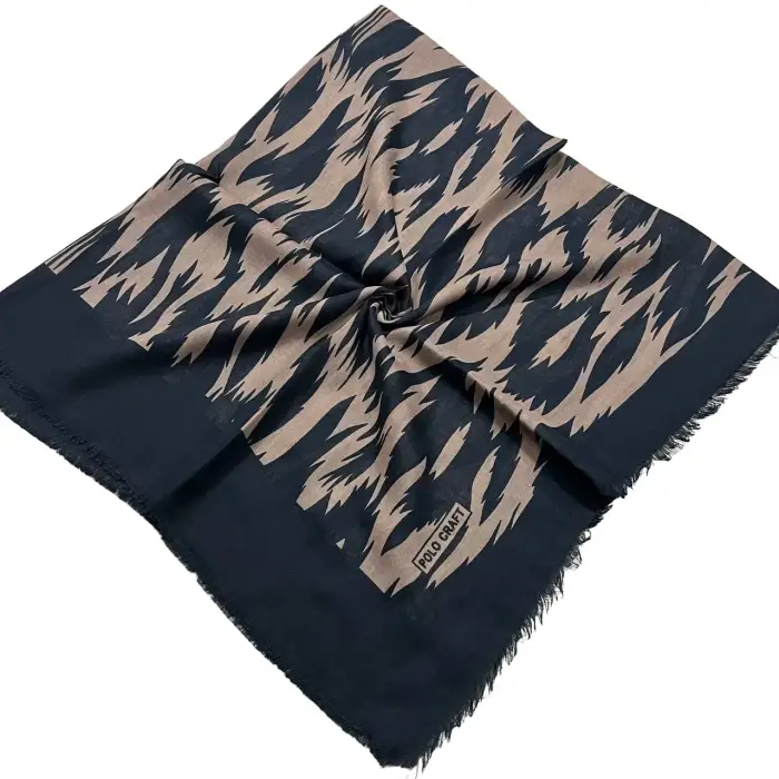 Polocraft Flamlı Keten  Eşarp (FE489-03)