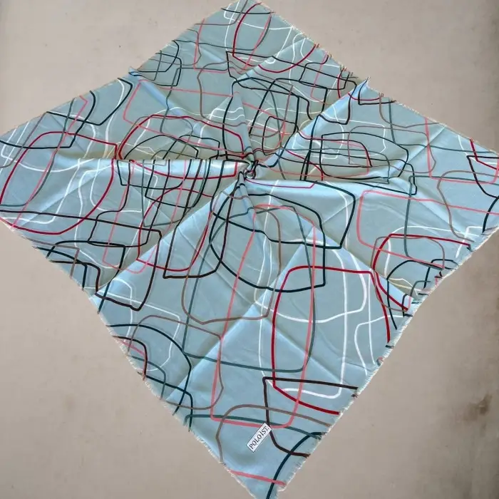 Poloist Flamlı Koton Eşarp (FE499-04)