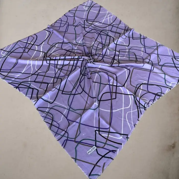 Poloist Flamlı Koton Eşarp (FE499-08)