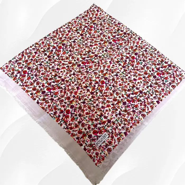 Poloist Flamlı Koton Eşarp (FE501-10)