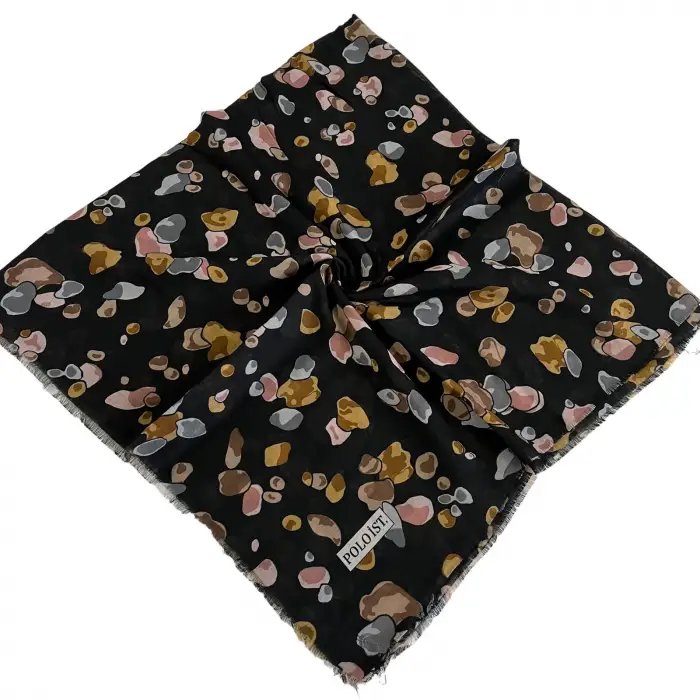 Poloist Flamlı Koton Eşarp (FE502-07)