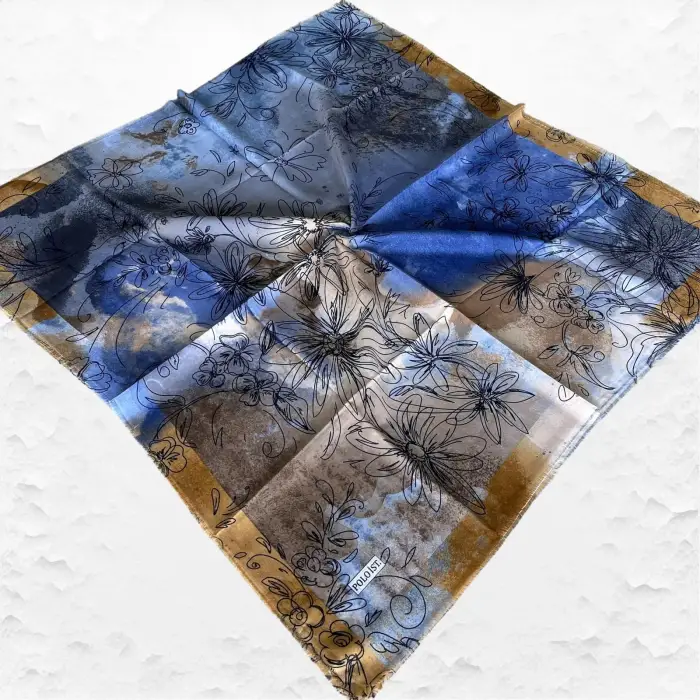 Poloist Flamlı Koton Eşarp (FE505-15)