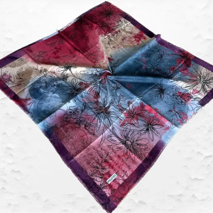 Poloist Flamlı Koton Eşarp (FE505-17)