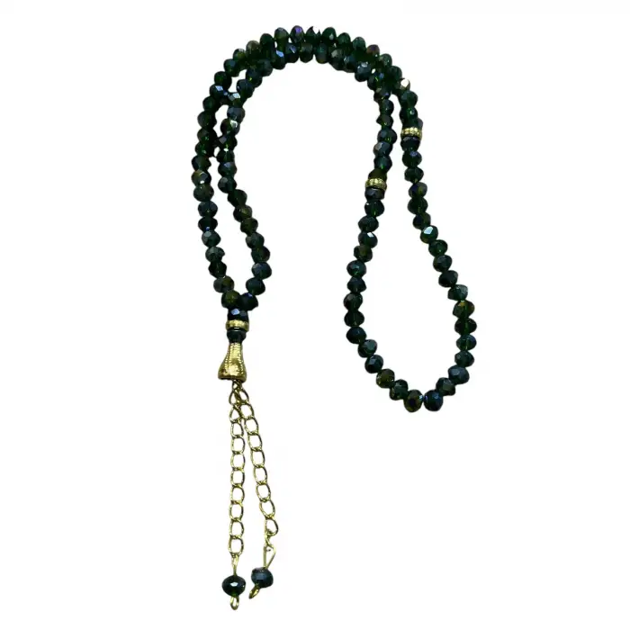 Püsküllü Kristal Tespih (tsph02-03)