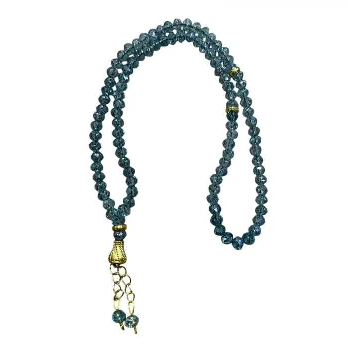 Püsküllü Kristal Tespih (tsph02-04)