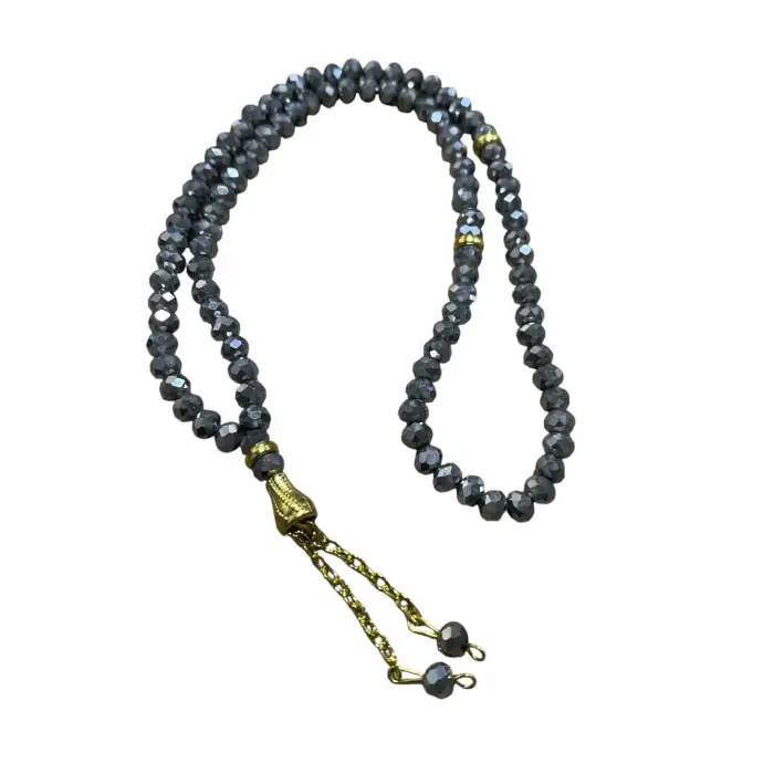 Püsküllü Kristal Tespih (tsph02-09)