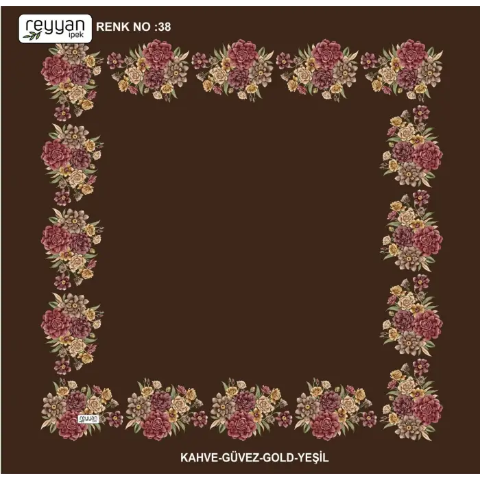 Reyyan 100 cm Ortası Boş Oyalık Yazma (ryyn-424-07)