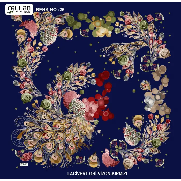 Reyyan 100 cm Oyalık Yazma (ryyn-425-02)