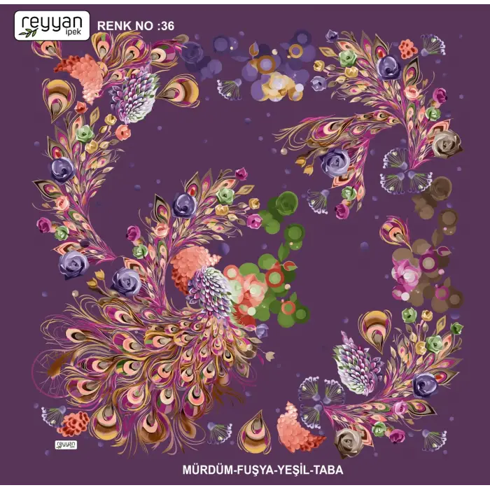 Reyyan 100 cm Oyalık Yazma (ryyn-425-08)