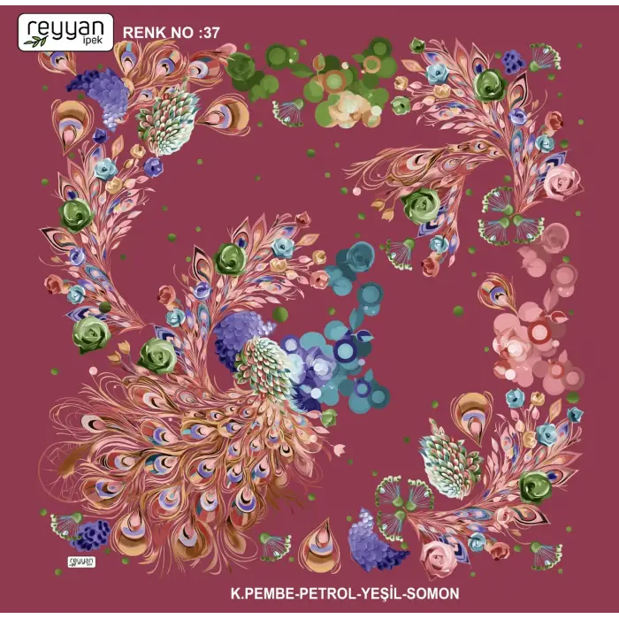 Reyyan 100 cm Oyalık Yazma (ryyn-425-09)