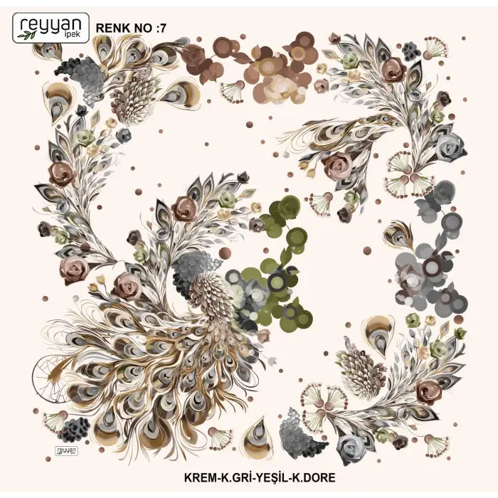 Reyyan 100 cm Oyalık Yazma (ryyn-425-22)