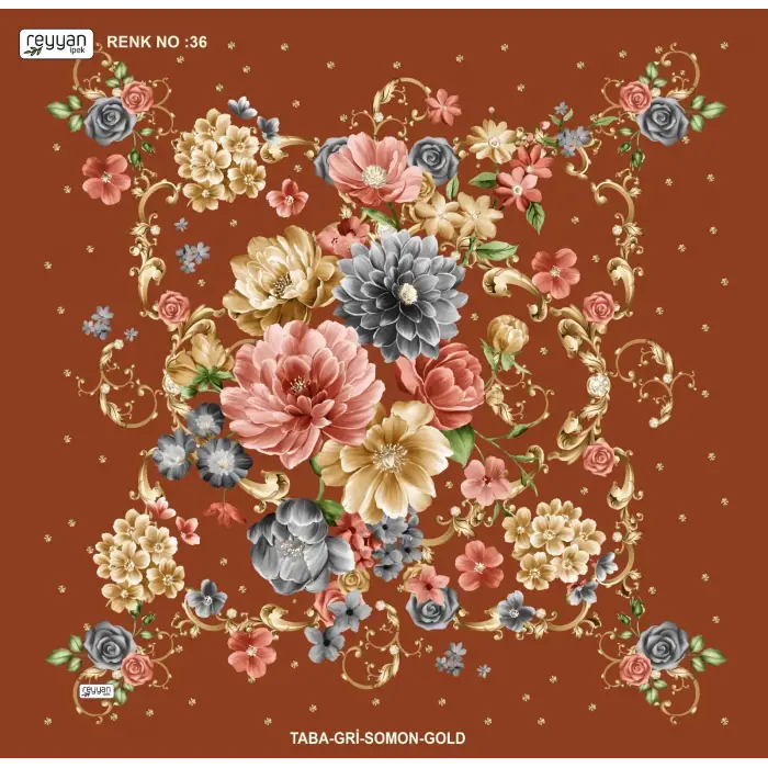 Reyyan 100 cm Oyalık Yazma (ryyn-427-13)