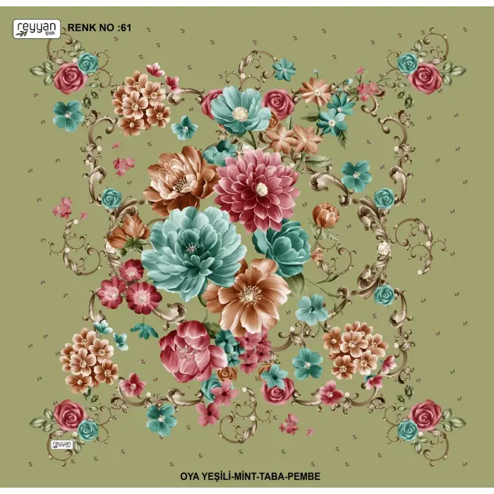 Reyyan 100 cm Oyalık Yazma (ryyn-427-17)