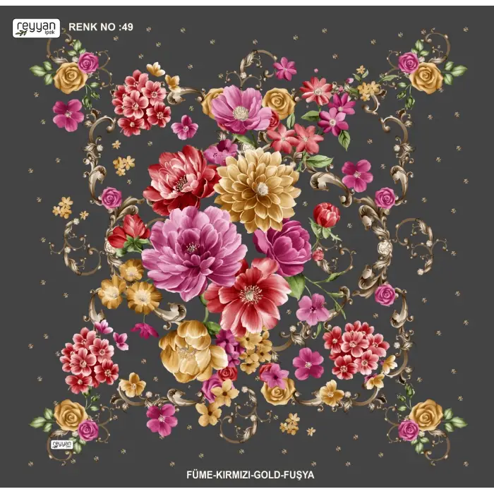 Reyyan 100 cm Oyalık Yazma (ryyn-427-23)