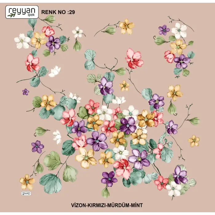 Reyyan 100 cm Oyalık Yazma (ryyn-428-15)