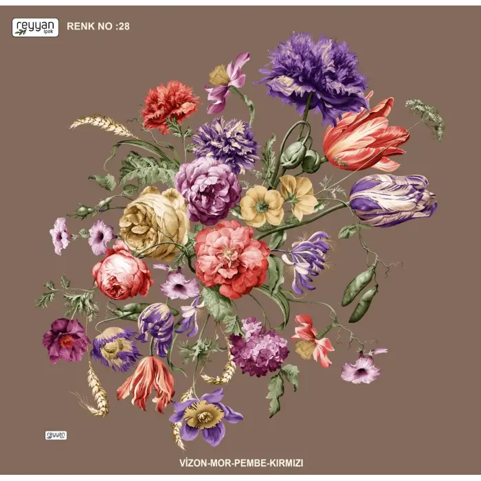 Reyyan 100 cm Oyalık Yazma (ryyn-430-14)