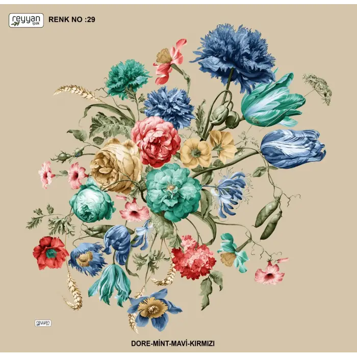 Reyyan 100 cm Oyalık Yazma (ryyn-430-15)