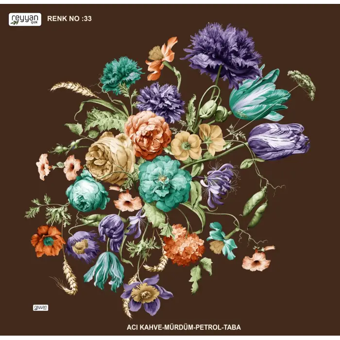 Reyyan 100 cm Oyalık Yazma (ryyn-430-19)