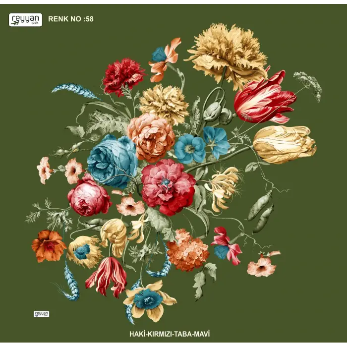 Reyyan 100 cm Oyalık Yazma (ryyn-430-28)