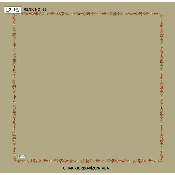 Reyyan 100 cm Oyalık Yazma (ryyn-431-33)