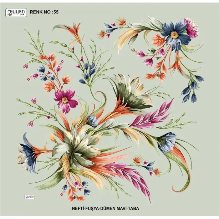 Reyyan 100 cm Oyalık Yazma (ryyn-432-05)