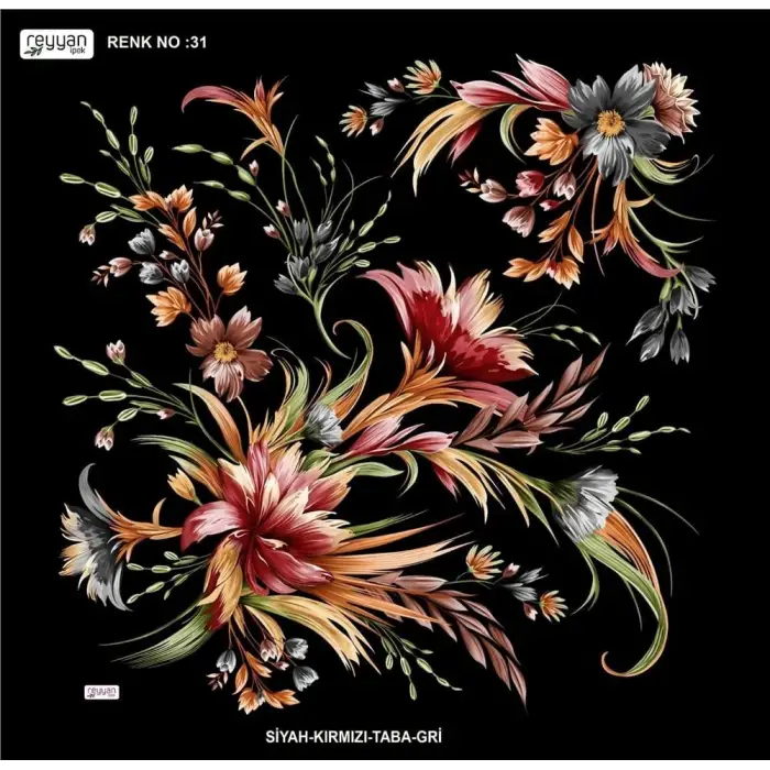 Reyyan 100 cm Oyalık Yazma (ryyn-432-15)