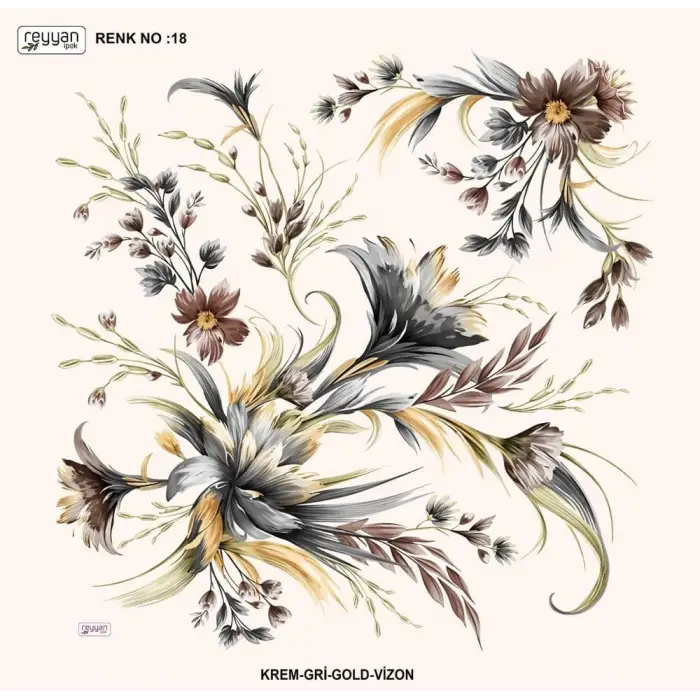 Reyyan 100 cm Oyalık Yazma (ryyn-432-20)