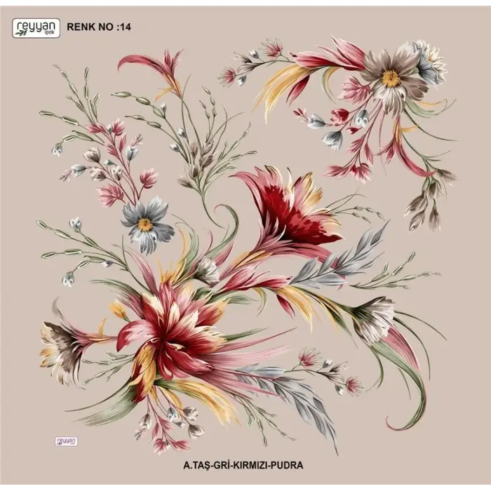 Reyyan 100 cm Oyalık Yazma (ryyn-432-21)