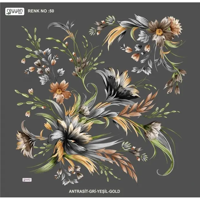 Reyyan 100 cm Oyalık Yazma (ryyn-432-25)