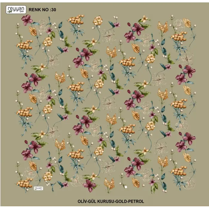 Reyyan 100 cm Oyalık Yazma (ryyn-433-04)