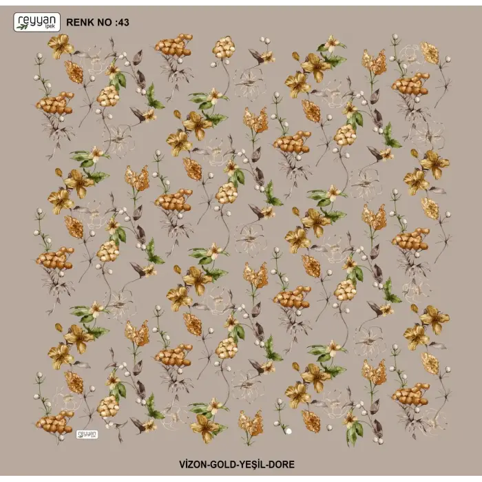 Reyyan 100 cm Oyalık Yazma (ryyn-433-10)