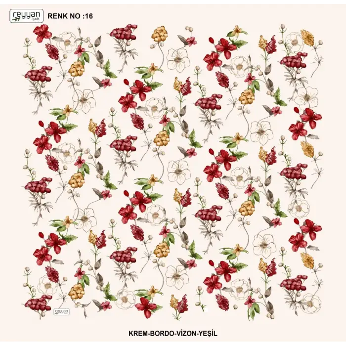 Reyyan 100 cm Oyalık Yazma (ryyn-433-14)