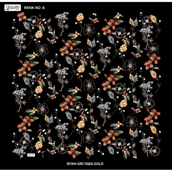 Reyyan 100 cm Oyalık Yazma (ryyn-433-17)