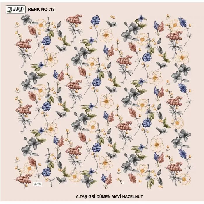 Reyyan 100 cm Oyalık Yazma (ryyn-433-21)