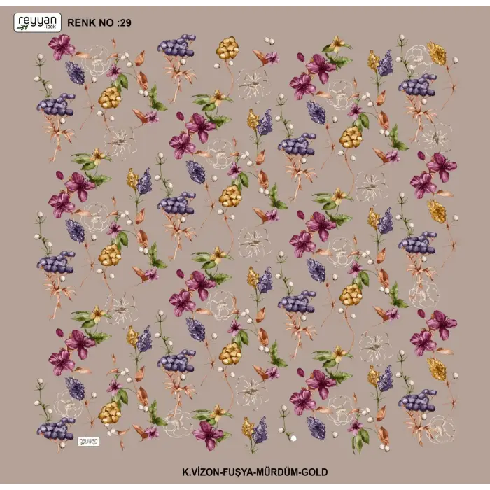 Reyyan 100 cm Oyalık Yazma (ryyn-433-22)