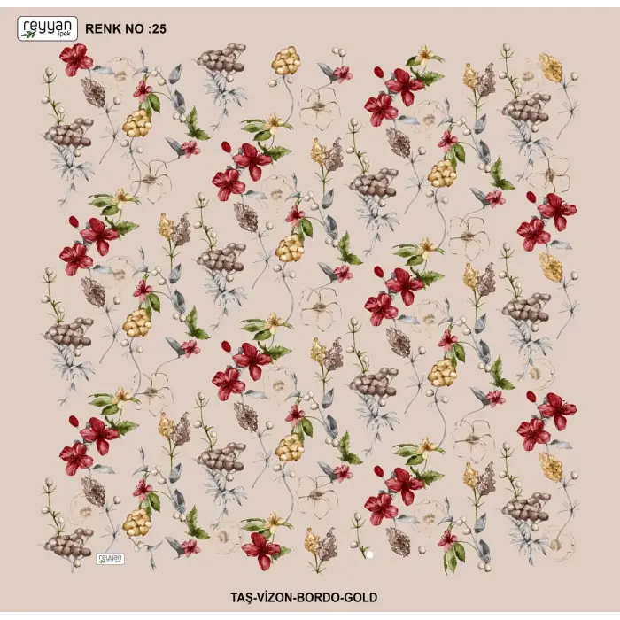 Reyyan 100 cm Oyalık Yazma (ryyn-433-25)