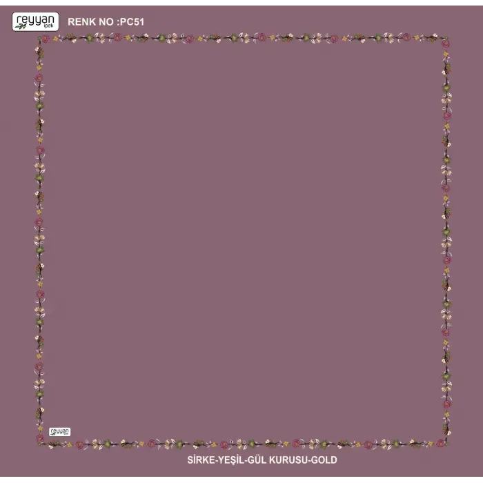 Reyyan 100 cm Oyalık Yazma (ryyn-434-19)