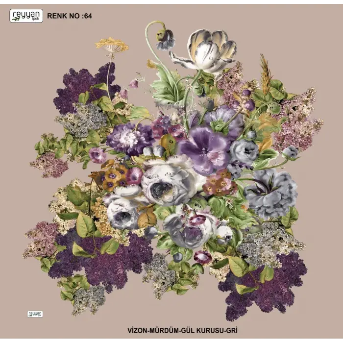 Reyyan 100 cm Oyalık Yazma (ryyn-435-06)