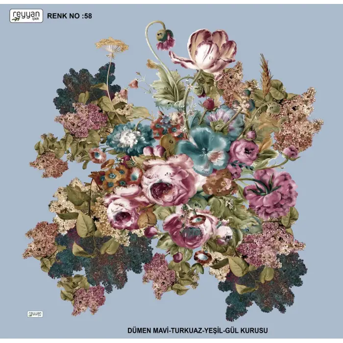 Reyyan 100 cm Oyalık Yazma (ryyn-435-11)