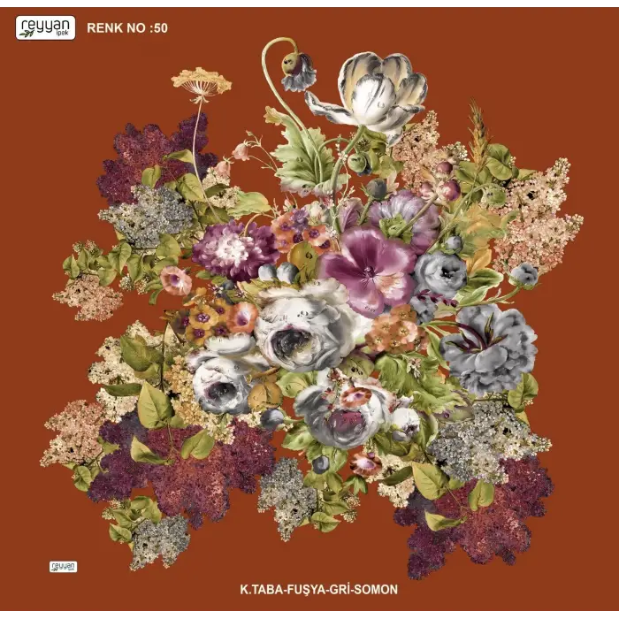 Reyyan 100 cm Oyalık Yazma (ryyn-435-12)